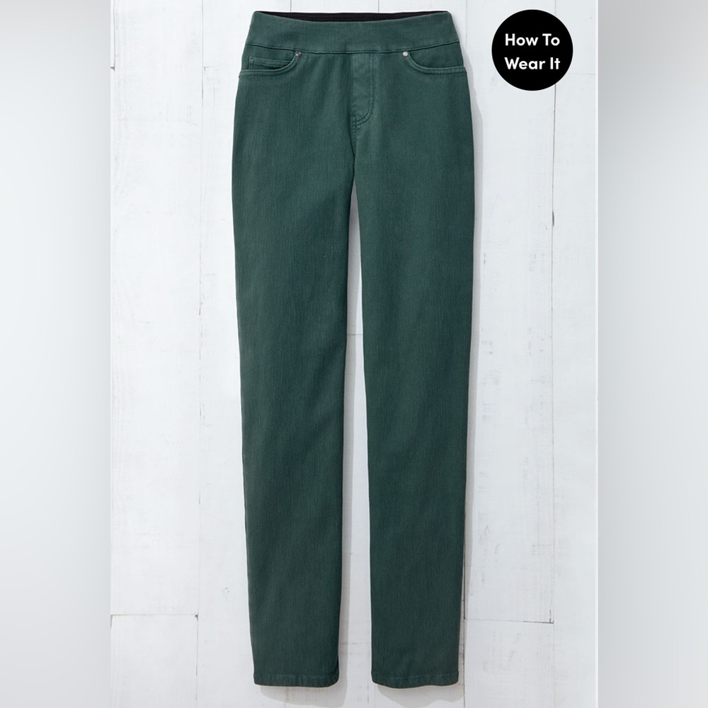 Coldwater Creek Shape Me Plus SizeGreen  Pants